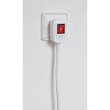 Brennenstuhl - Vario Power - Stekkerdoos - Wit - 5 Contacten - 2x USB - 1,4 Meter