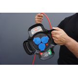 Brennenstuhl - Reel-X-Gum - Kabelhaspel - Zwart - 10 m - 3 Outlets