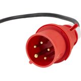 Brennenstuhl - Compacte Rubber Stroomverdeler - Zwart - 2m Kabel - 7 Stopcontacten