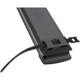 Premium-Line stekkerdoos met USB 4-voudig zwart 1,8m H05VV-F 3G1,5 *FR/BE*