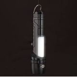Brennenstuhl LuxPremium LED-zaklamp THL 300 / COB zaklamp met zijlicht (max. 30 uur verlichtingsduur, 8 modi, 360 + 240 lm, IP54.