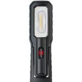 Brennenstuhl HL 700 A Led-werklamp met accu, voor buiten, IP54, 700 + 100 lm, inclusief USB-oplaadkabel, tot 10 uur verlichtingsduur, met magneten en haken