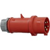 Brennenstuhl - CEE 5-pins Connector - Rood - Kunststof - IP44