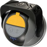 Oplaadbare LED Buitenlamp OLI 310 AB met Bluetooth®-luidspreker (Campinglamp met magneet en haak / C