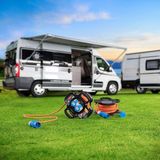 Brennenstuhl - X-Gum CEE 3-pins Kabelhaspel - Zwart/Oranje - 10 meter