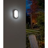 Ovale LED-lamp OL 1650 P met infrarood bewegingsmelder 1680lm, wit, IP54