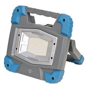 Brennenstuhl Professional LED accu bouwlamp BS 5000 MA/LED werklamp 6000lm (Compatibel met Bosch Professional 18V accusysteem, IP55, 2 schakelniveaus, zonder batterij, Engineered in Germany)