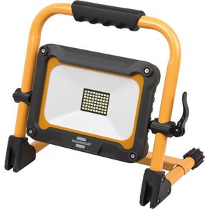 Brennenstuhl Led-werklicht 30 W JARO 3010 MA voor buiten IP54 (led-bouwspot met USB C oplaadinterface, 3 schakelniveaus en max. 12 uur verlichtingsduur, 3200 lm, 6500 K)