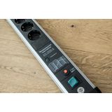 Brennenstuhl - Premium-Protect-Line - Stekkerdoos - Zwart - 3 Meter