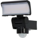 Led Strahler ws 2050 sp mit Bewegungsmelder, 1680lm, IP44, schwarz