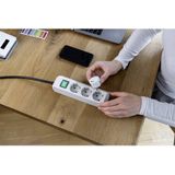 Brennenstuhl - USB-stopcontactadapter - Wit - 2,4A - USB-lader