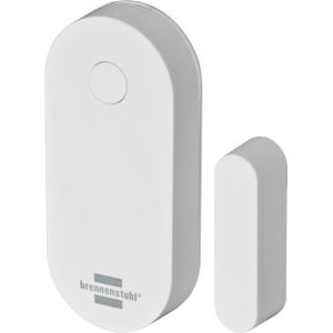Brennenstuhl Connect Zigbee deur- en raamcontact TFK CZ 01 (slimme deur- en raamsensor, melding naar mobiele telefoon, Smart Home, huisbeveiliging, gratis app)