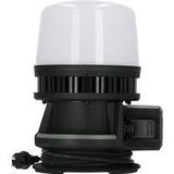 Brennenstuhl - Multi Battery LED 360° Hybride Bouwlamp - 12000 Lumen - Compatibel met 18V Accu's