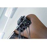 Brennenstuhl - Estilo Stekkerdoos - Zwart/Grijs - 2 Meter - 2+7 Contacten met Overspanningsbeveiliging