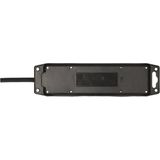 Brennenstuhl - Stekkerdoos - Zwart - 3-voudig - 2 m - Buiten met Schakelaar