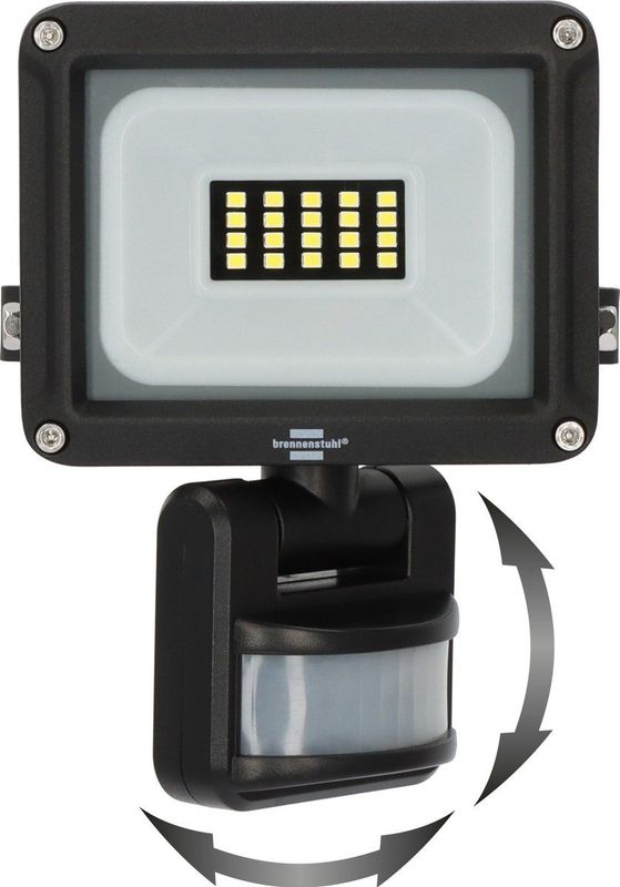 Brennenstuhl - JARO 1060 - LED Wandlamp - Wit - 10W - Met Bewegingsmelder