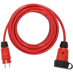 Brennenstuhl - VQ 1100 - Verlengkabel - Rood - H07BQ-F 3G1,5 - 10m