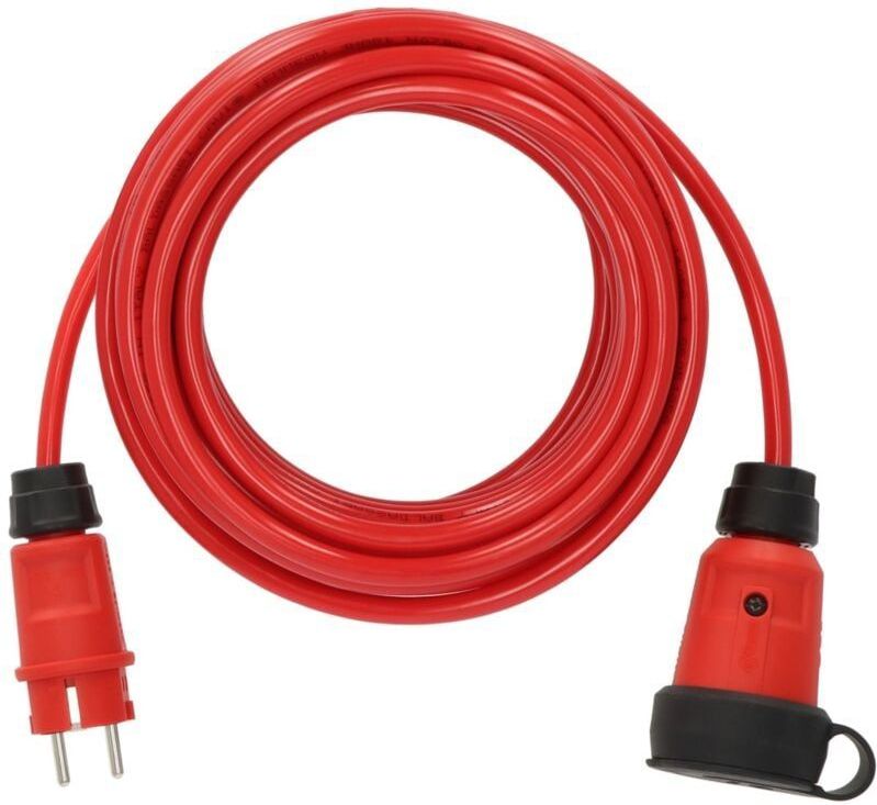 Brennenstuhl - VQ 1100 - Verlengkabel - Rood - H07BQ-F 3G1,5 - 10m