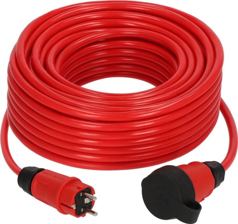 Brennenstuhl - VQ 2200 - Verlengkabel - Rood - H07BQ-F 3G2,5 - 25m