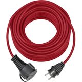 Brennenstuhl - CEE 7/7 - CEE 7/3 Verlengkabel - Rood - 10 Meter - IP44