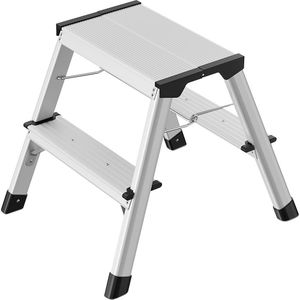 Hailo Trapladder Opvouwbaar L90 Step-ke 2x2 Treden 40 cm 4442-701