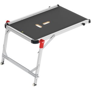 Hailo Stehleiter TP 1 Aluminium schwarz/silber