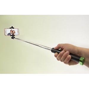 Cullmann Smartse Lfie Easy Bluetooth sleutel Selfi, 76 cm, zwart/groen