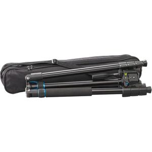 CULLMANN - 52230 - RONDO 480M RW20 - Stativ - Allround-Dreibeinstativ mit 3-Wege-Kopf - Tragkraft 4kg - Packmaß 48cm - Auszugshöhe 183cm - Schwarz
