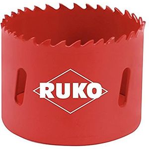 RUKO 106046 - Corona perforadora HSS bimetal, Dentado variabel (46 mm)