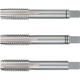 RUKO 230100 Handtappen - Metrisch M10 x 1.50 - Rechtssnijdend - HSS - 3-delige Set