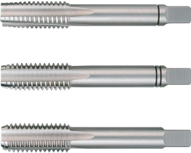 RUKO 230100 Handtappen - Metrisch M10 x 1.50 - Rechtssnijdend - HSS - 3-delige Set