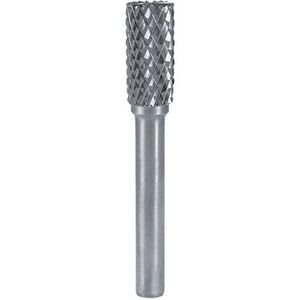 RUKO Hardmetalen freesstift vorm B cilinder (ZYAS) met voorvertanding diameter 10 mm