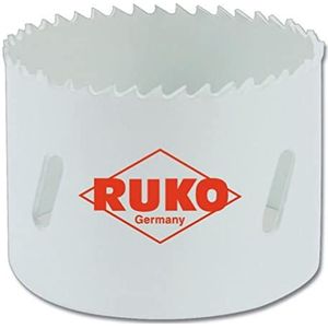 RUKO 126063 - Corona perforadora HSS Co 8 bimetal, Dentado Fino (63 mm)