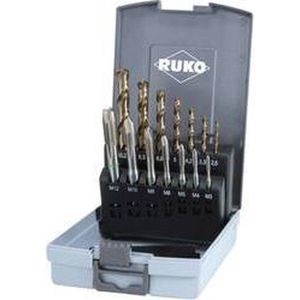 RUKO 245051RO Machinetapboorset 14-delig DIN 371, DIN 376 HSSE-Co 5 1 set(s)