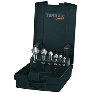 Ruko - A102152RO Kegelsenker-Set 6teilig 6.3 mm, 8.3 mm, 10.4 mm, 12.4 mm, 16.5 mm, 20.5 mm hss 1 s