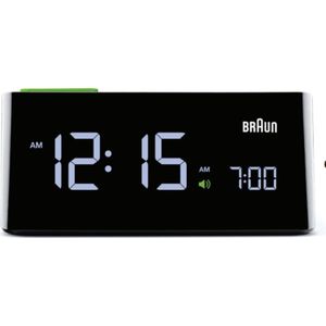 Braun BNC 016 BKEU LED Wekker Zwart