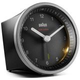 Braun - BC07SB-DCF - Funkwecker - Zwart-Zilver - DCF-Radiosignaal