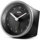 Braun - BC07SB-DCF - Funkwecker - Zwart-Zilver - DCF-Radiosignaal