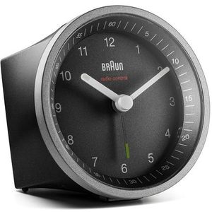 Braun - BC07SB-DCF - Funkwecker - Zwart-Zilver - DCF-Radiosignaal