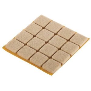 Fix-o-moll Parketglijders Bigduo Zelfklevend 20x20mm 16 St