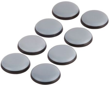Fix-o-moll Zelfklevende Glijders Easy Glider Grijs 25 Mm 8st