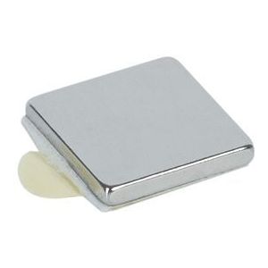 Fix-o-moll Vierkante Magneet Neodymium Klevend Zilver 10x10mm 10 Stk