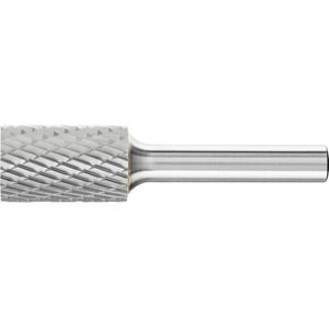 Hartmetall Frässtift Zylinder zya ø 16x25 mm Schaft-Ø 8 mm Z3P universal mittel kreuzverzahnt - Pferd