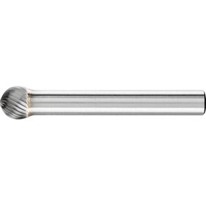 Pferd - Hartmetall Frässtift Kugel kud ø 08x07 mm Schaft-Ø 6 mm Z5 universal fein