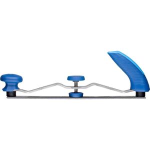 PFERD Houder voor carrosserievijldelen, geschikt voor vijllengte 350 mm, ergonomisch gevormd en bijzonder licht, 14203350 – voor het individueel spannen van carrosserievijlbladen