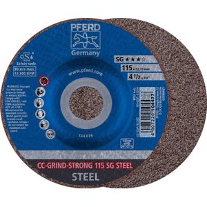 Schuurschijf CC-GRIND STRONG-STEEL 115mm PFERD