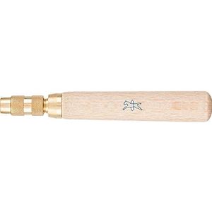PFERD Naaldvijlhouder voor hengeldiameter 3-4,5 mm, hout, 12299006, eenvoudig inspannen van naaldvijlen