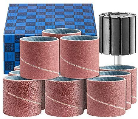 PFERD - Slijphulzen Set - Korund - Ø 30 x 30 mm - 3 Stuks - Korrelgrootte 40, 60, 80, 150