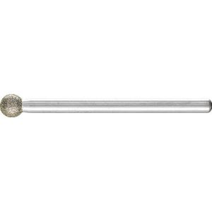 Slijpstift diamant D126 bolvorm 8x6mm Pferd