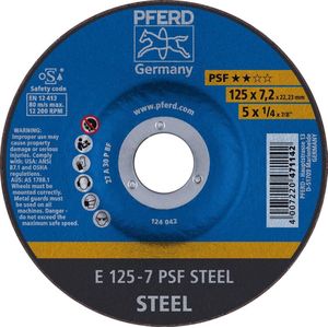 Pferd - Schruppscheibe gekröpft A30PPS 230x8mm